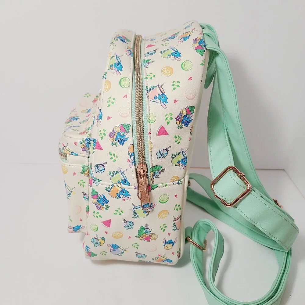 Loungefly Disney Lilo & Stitch Tropical Drinks Mini Backpack - Picture 3 of 15